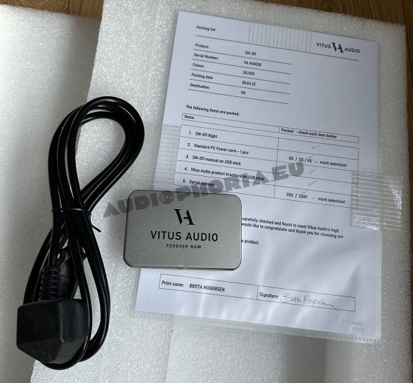 Vitus Audio Signature SM-011 - Second Hand